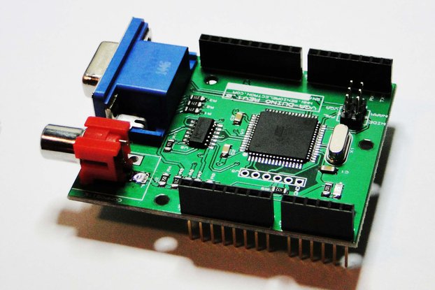 VGA DUINO - VGA Graphic Shield for Arduino