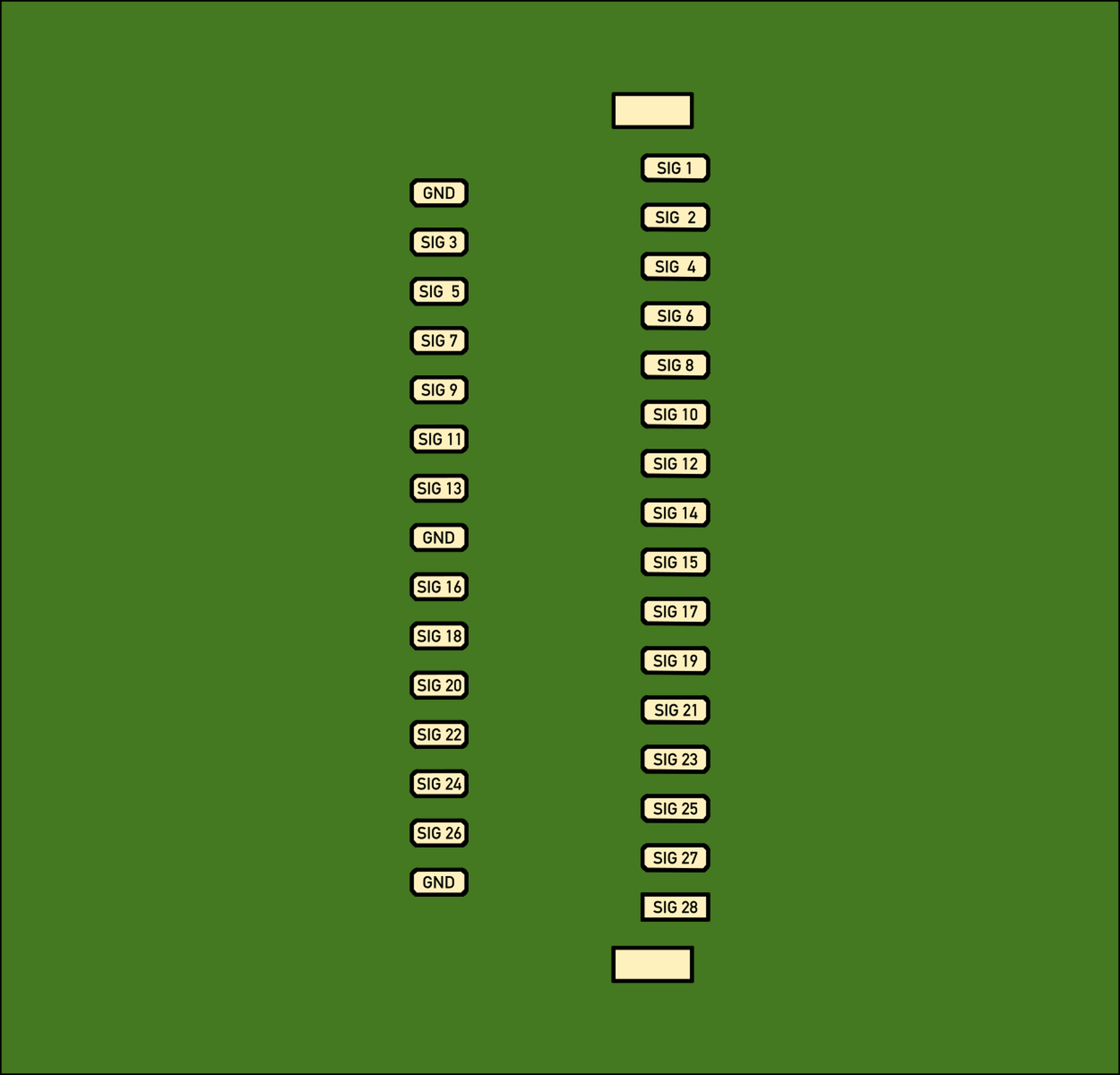 Footprint pinout