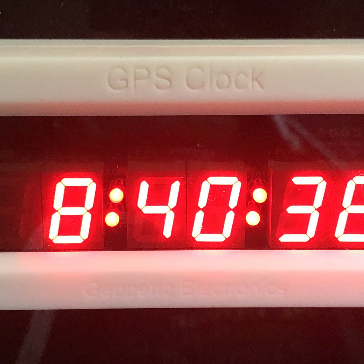 Reaktor sukker stewardesse GPS Clock from Geppetto Electronics on Tindie