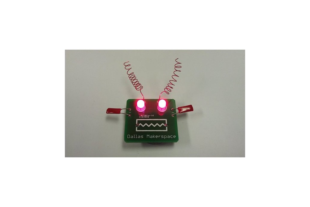 Dallas Makerspace Robot Badge Kit 1