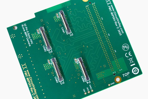 FPGA FMC MIPI Camera x4 Breakout Board FMC LPC
