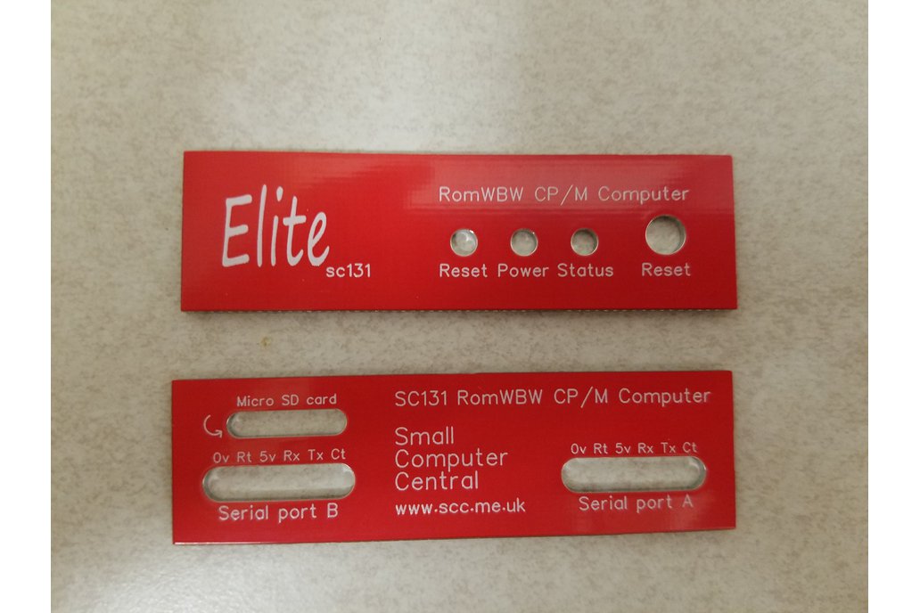 SC131 Front & Back Panels, DIY Hardware, PCB 1