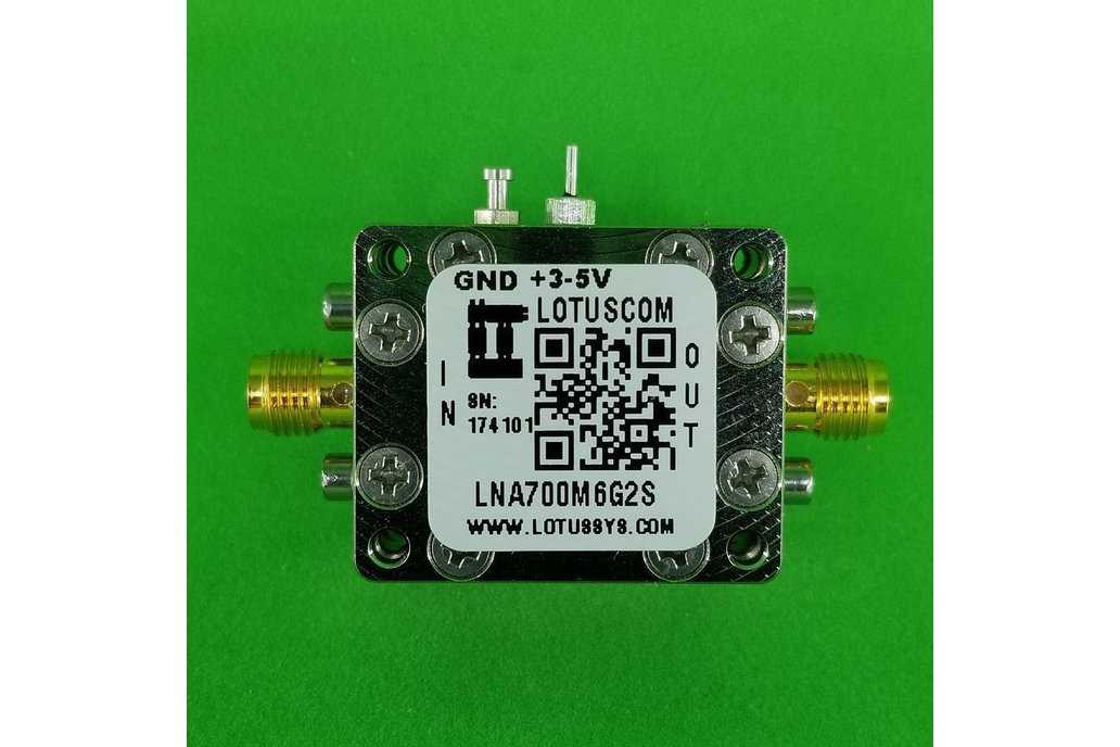 Amplifier LNA 0.4dB NF 0.7~6GHz 1