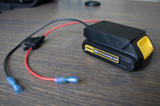 Dewalt 20V Power Supply Adapter with In-line Fuse