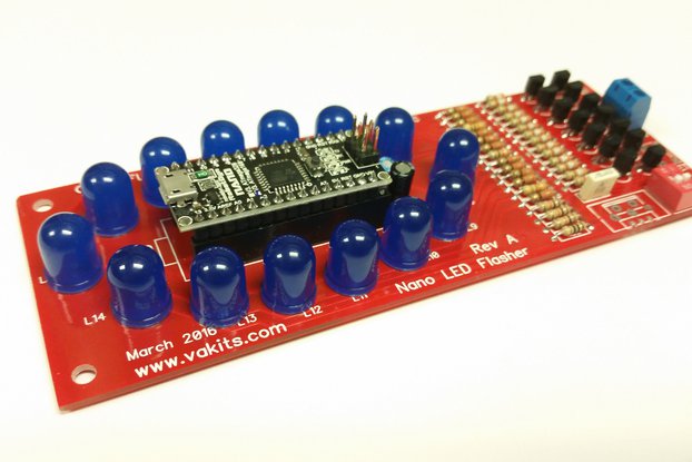 Arduino Nano LED Flasher Kit