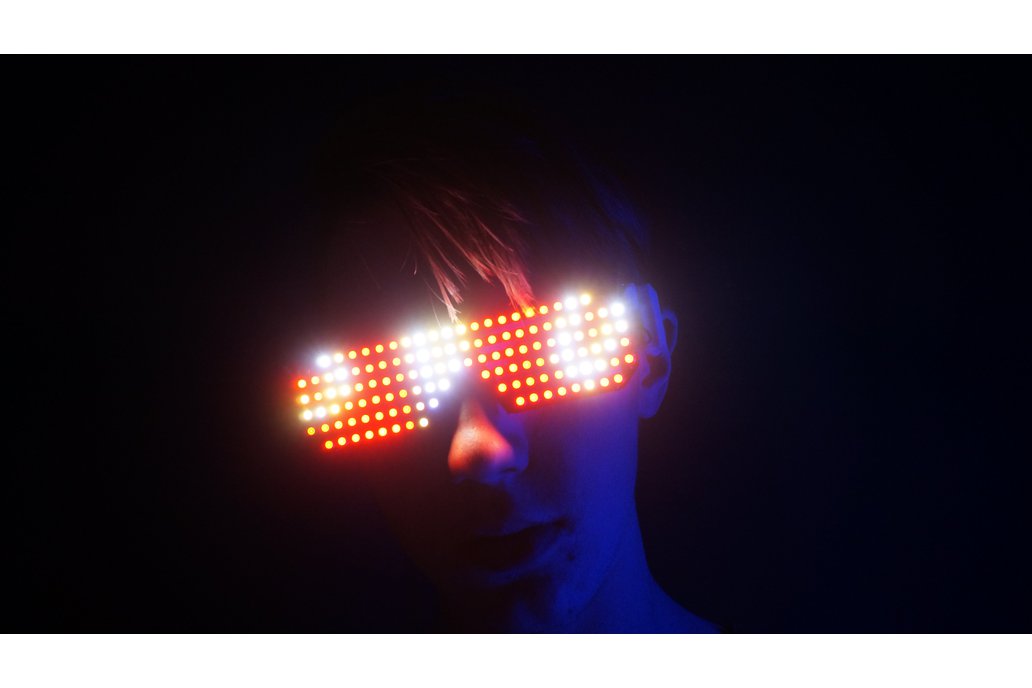 Pixxel LED Glasses - 126 RGB LEDs 1
