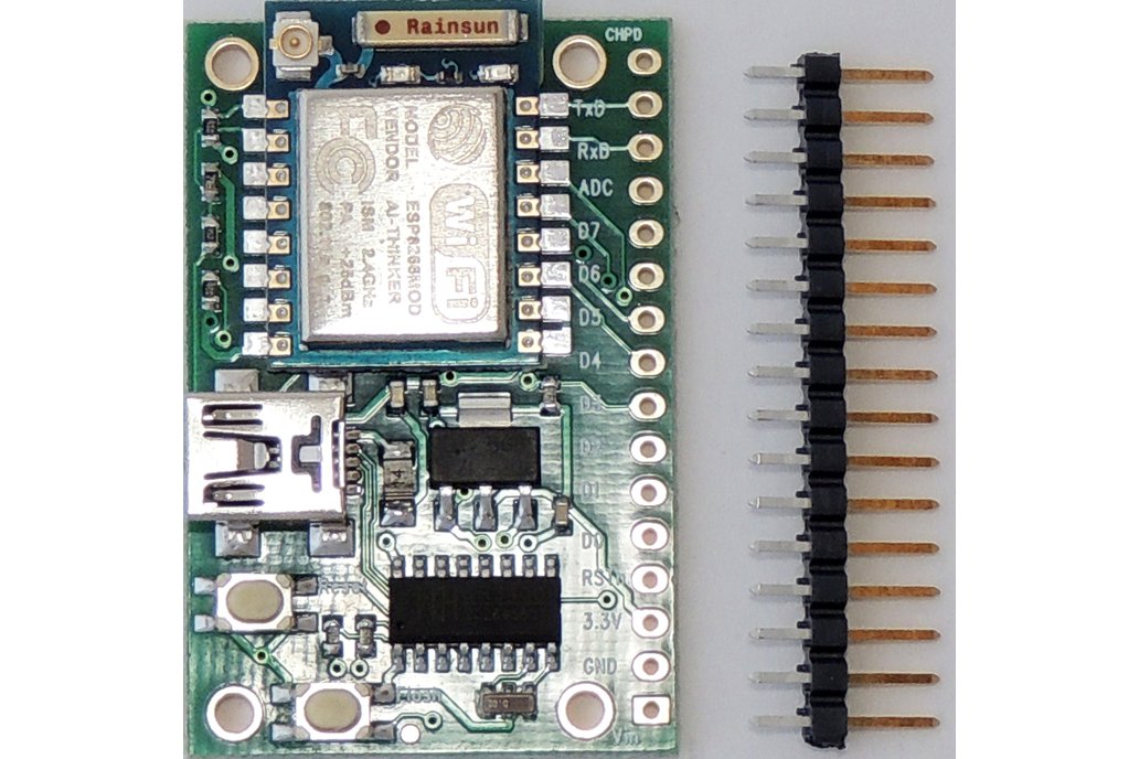ESP8266 Breakout Board, Now with 1024K Flash from EzSBC on Tindie