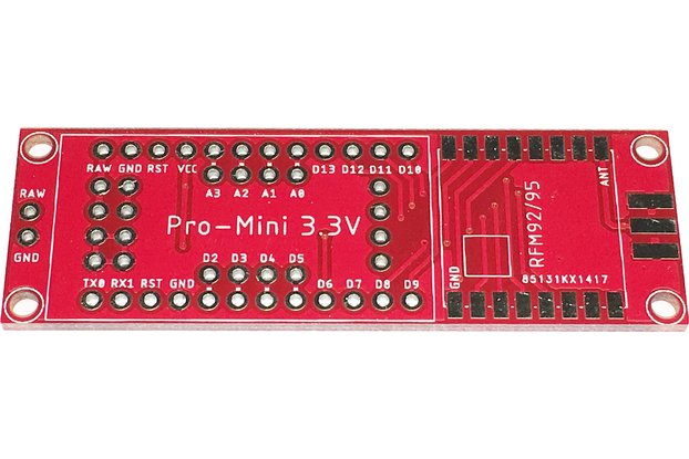 LoRa Node PCB Arduino Pro Mini RFM95 SX1276 868MHz