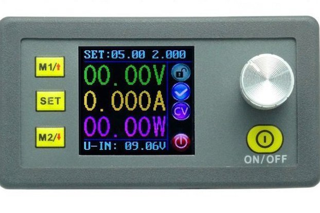 Laboratory programable POWER SUPPLY  w/ color LCD