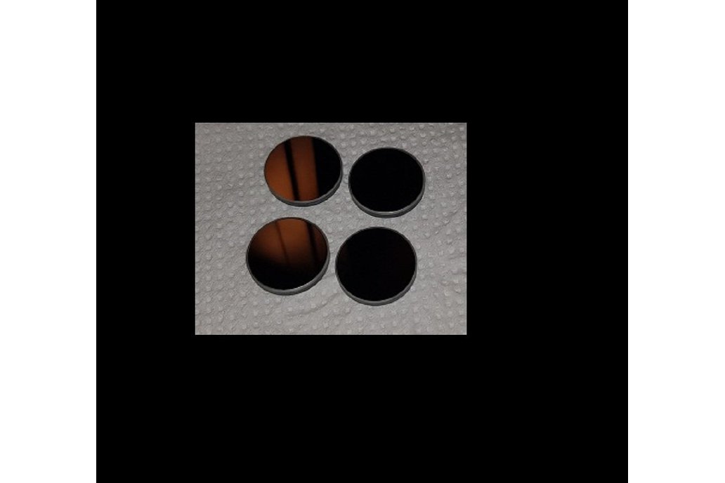 Chromium-coated optical flat (Optical grade)D=20mm 1