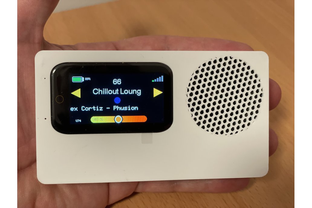 Compact Internet Radio with Touch Screen V5 - FW 1