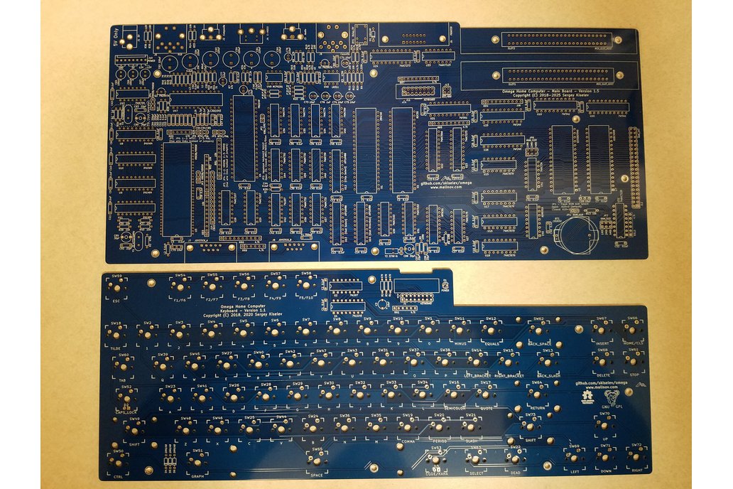 Omega MSX2 Home Computer, 1.5, Kiselev, PCB 1
