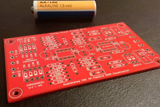 Muffsy Phono Preamp - PCB