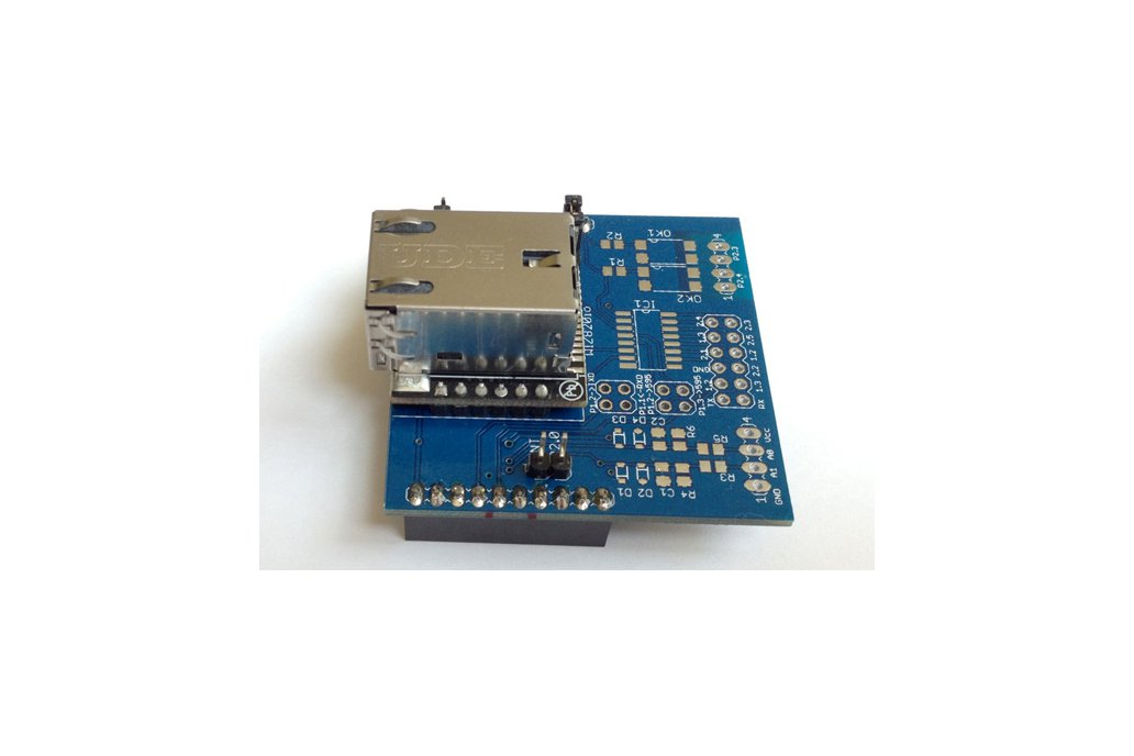 WIZ820io Ethernet Booster Pack PCB 1