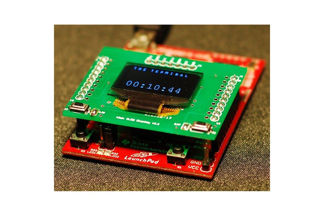 The Terminal - OLED Breakout Board/MSP430 Launchpad BoosterPack 1