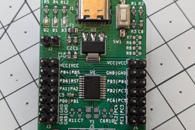 WCH CH32V003 RISC-V MCU Development board