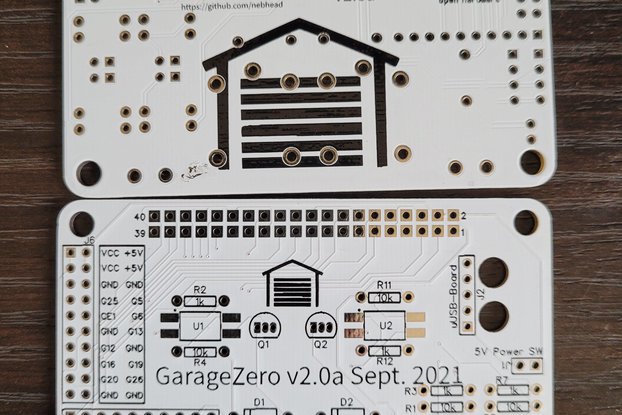 Garage Zero v2 PCB