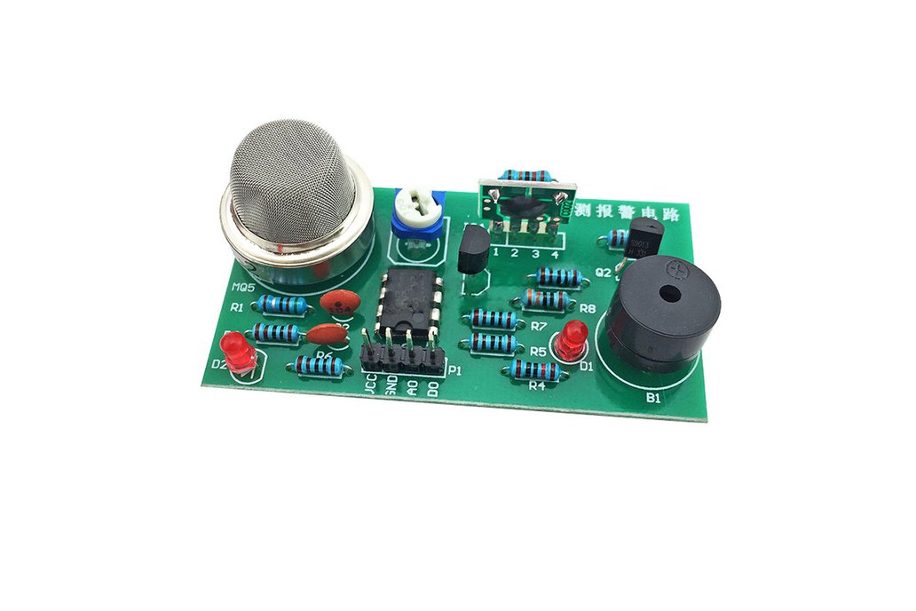 DIY Kit MQ-2 Smoke Sensor Detector (13610) 1