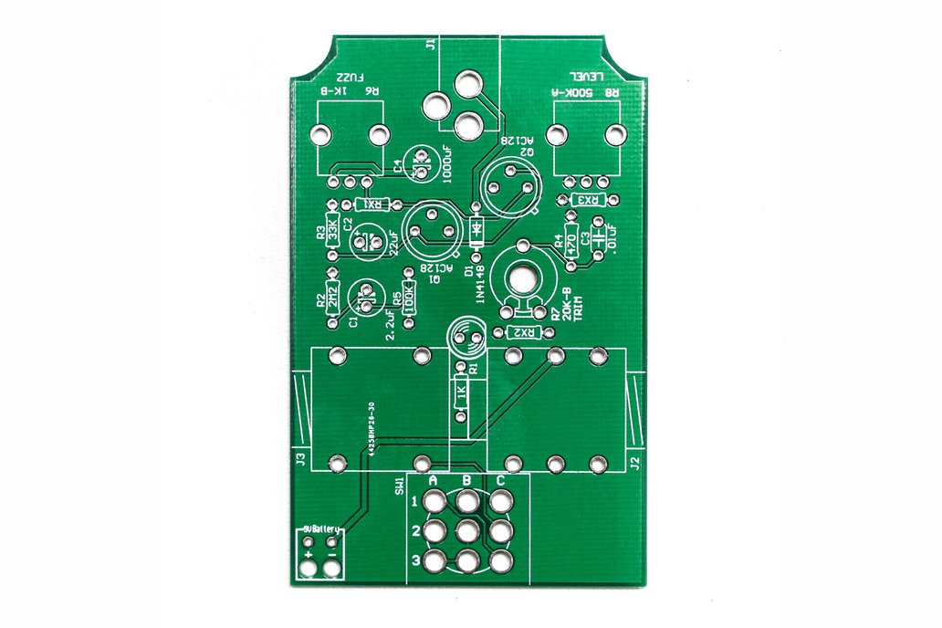 Face the Fuzz Guitar Pedal PCB 1