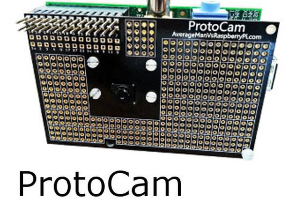 ProtoCam - Raspberry Pi Camera Prototyping Board