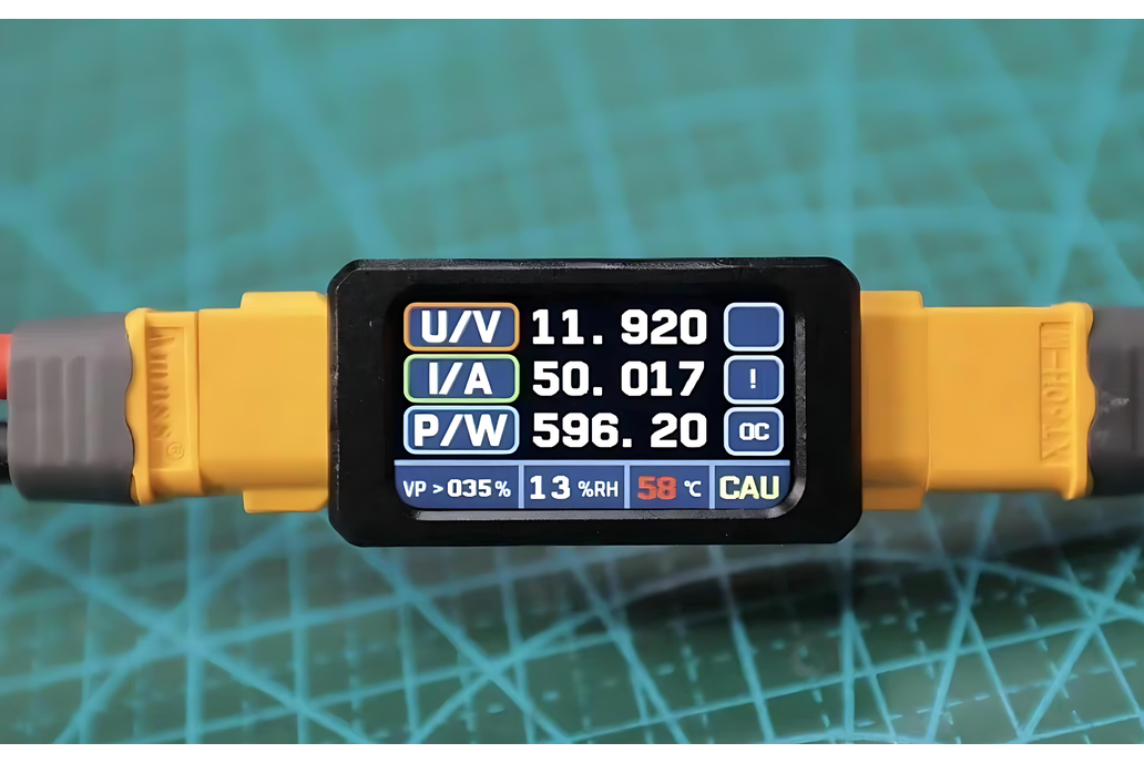 XT60 Color Screen Ammeter and Power Meter 1