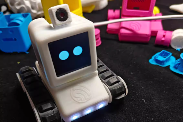 ESP-SparkBot AI LLM Desktop Robot Kit