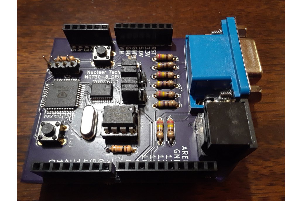 Desktop Shield for Arduino NGT30 VGA and Keyboard from Nuclaer Tech on ...