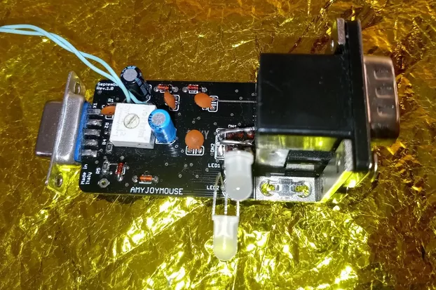 Amiga Joystick<>Mouse Auto Switcher with Autofire
