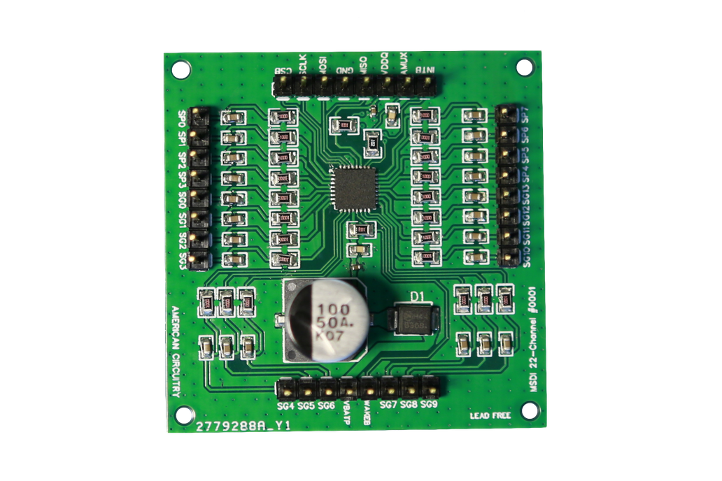 NXP MSDI (p/n: MC33978AES) Breakout Board 1