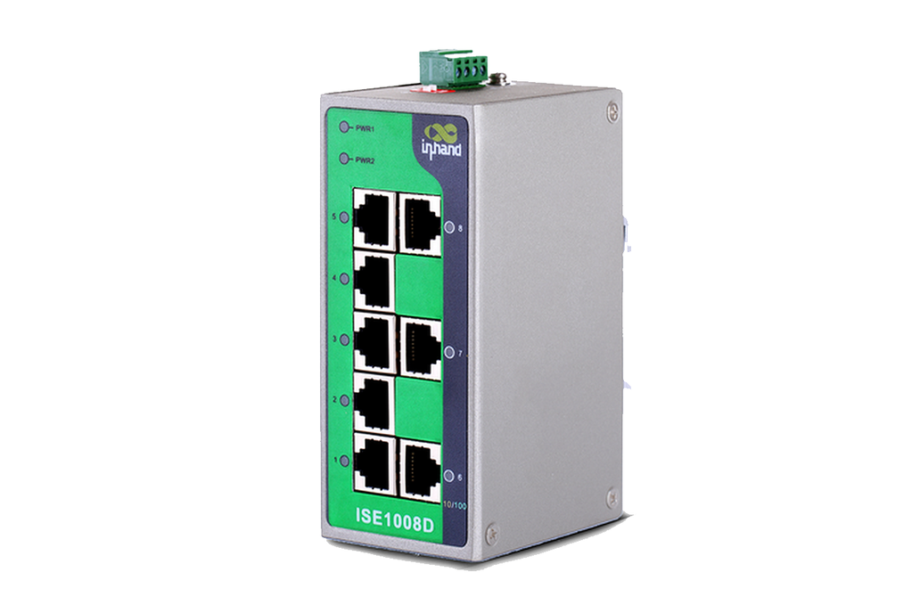 8-Port Unmanaged Industrial Ethernet Switch 1