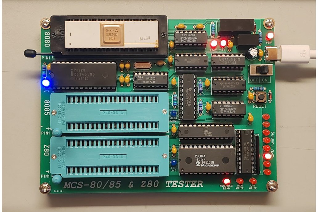 8080/8085/Z80 Test Board 1