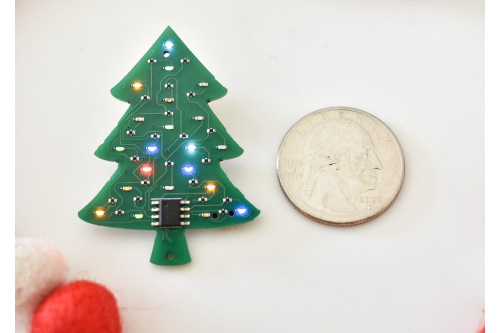 Circuit Board Christmas Tree Pin 1