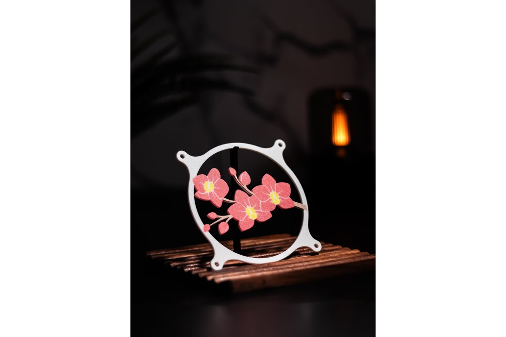 Orchid 120mm Fan Cover for Gaming Computers 1