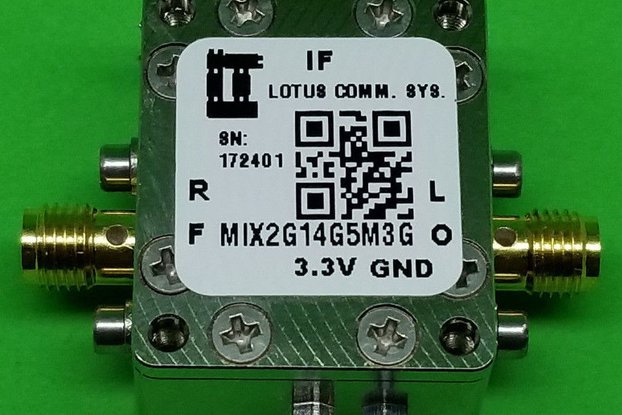 MIXER 2GHz to 14GHz RF and 4.5M - 3G IF (LTC5548)