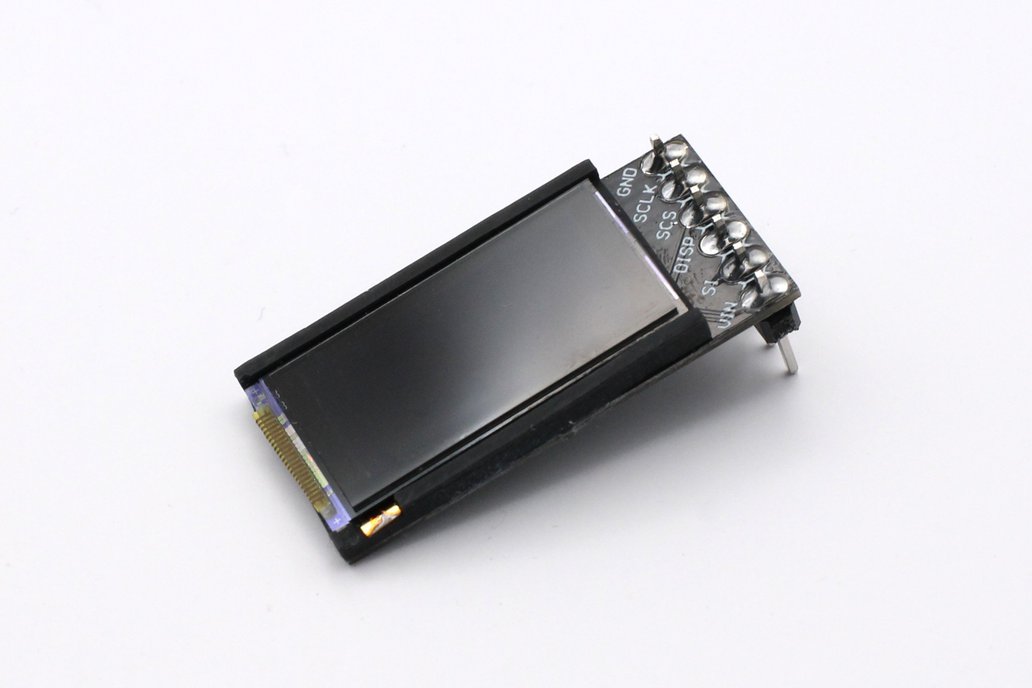 Ultra-Low Power JDI 0.96" 144x72 Color Memory LCD 1