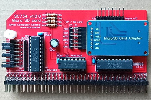 SC734 MicroSD Storage Kit for RCBus-80pin