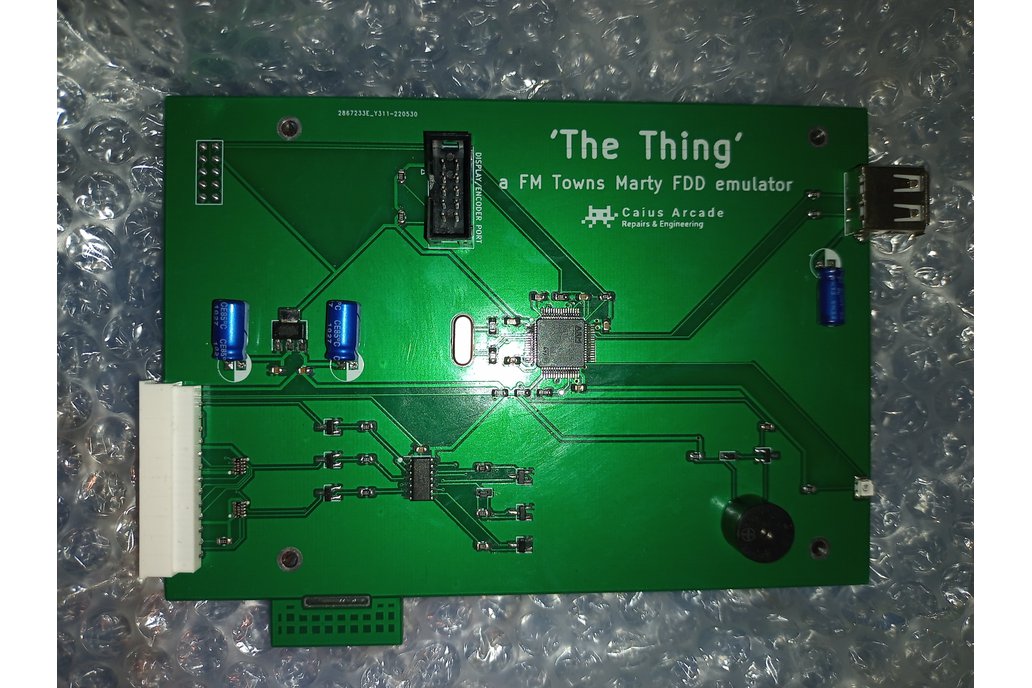 'The Thing' - FM Towns Marty FDD  emulator 1