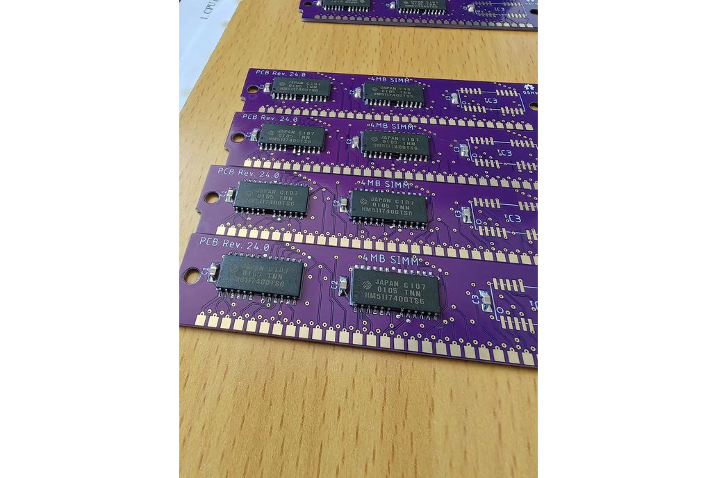 RetroRAM-30 4MBx4 Kit – 16MB 60ns 30-pin SIMM 1
