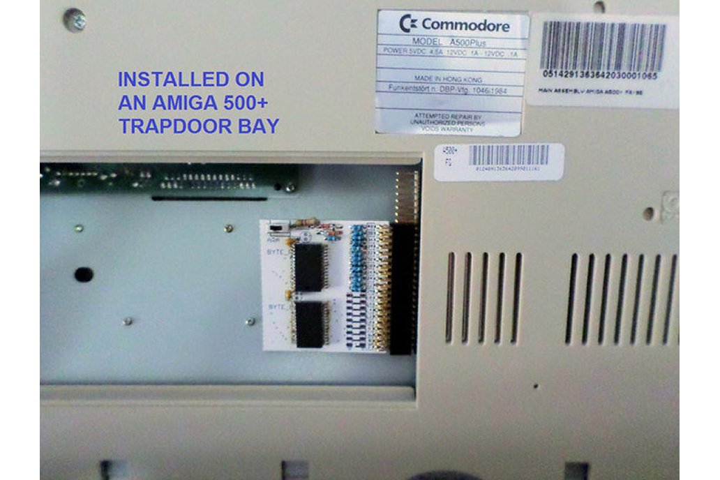 Commodore Amiga 500 trapdoor expansion