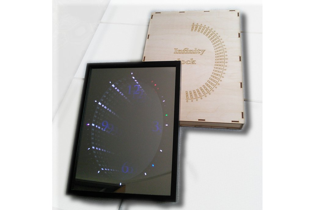 Infinity Clock from Infinity is here... on Tindie