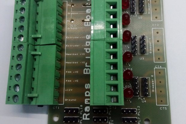 Ramps 3d Printer Controller Bridge Board