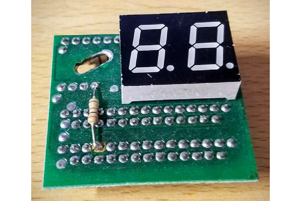 Qty 10, 2-Digit LED Display PCB, Qty Discount 1