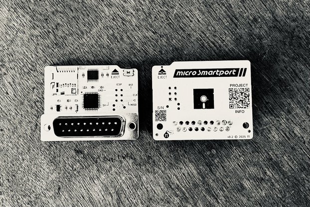 Micro Smartport MicroSD Apple II Drive Emulator