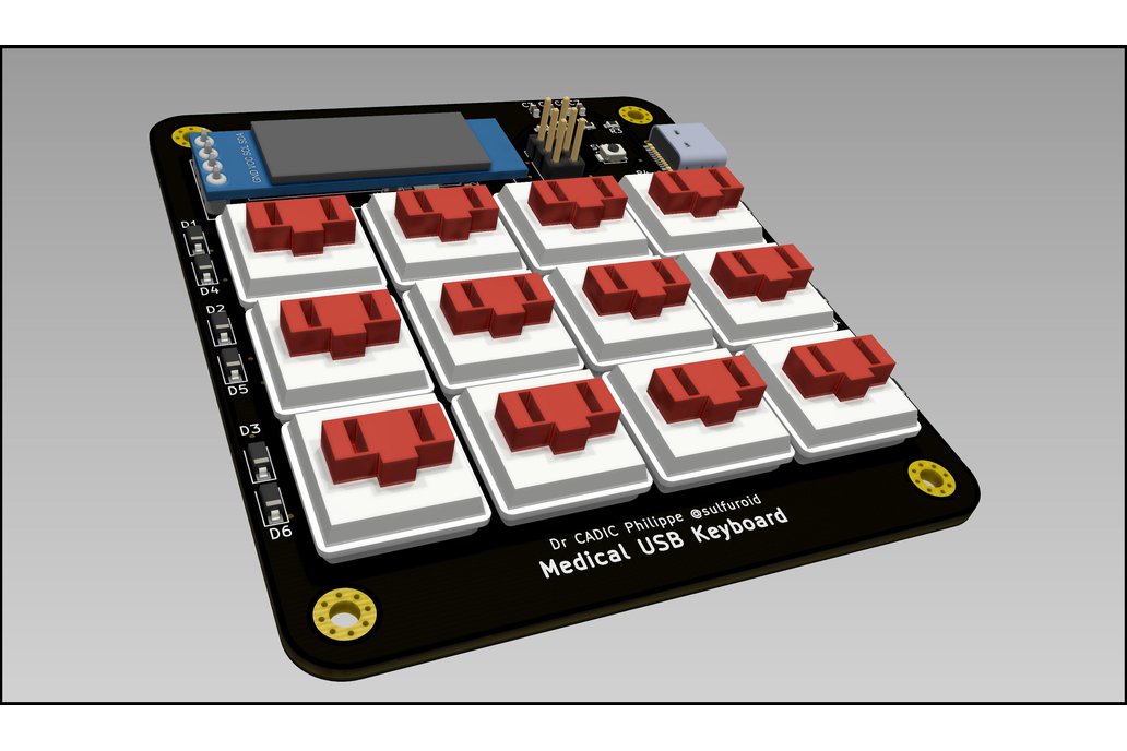 THE G-LAB Board CADMIUM Support clavier souris (K-B-CADMIUM) avec  Quadrimedia