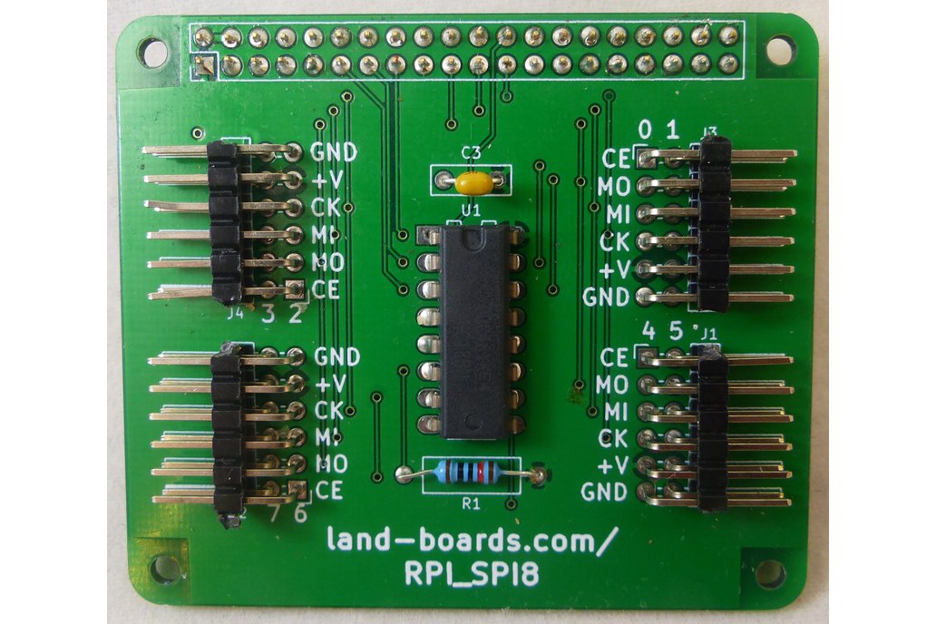 Raspberry Pi SPI Multiplexer 1