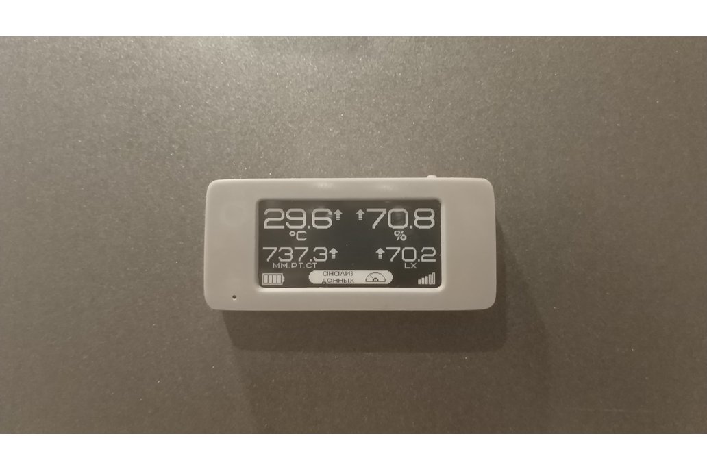 MultiSensor with an e-ink display 2.13  Inch 1