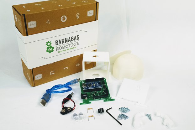 Barnabas-Bot: 3D printed Arduino-based robot