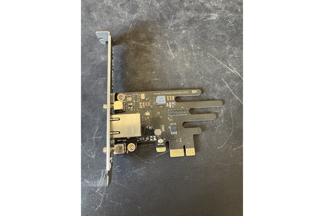 TimeNIC - I226 PCIe NIC with PPS In/Out and TCXO 1