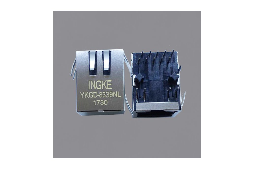 YKGD-8339NL 1000  Tab Down RJ45 Ethernet Connector 1