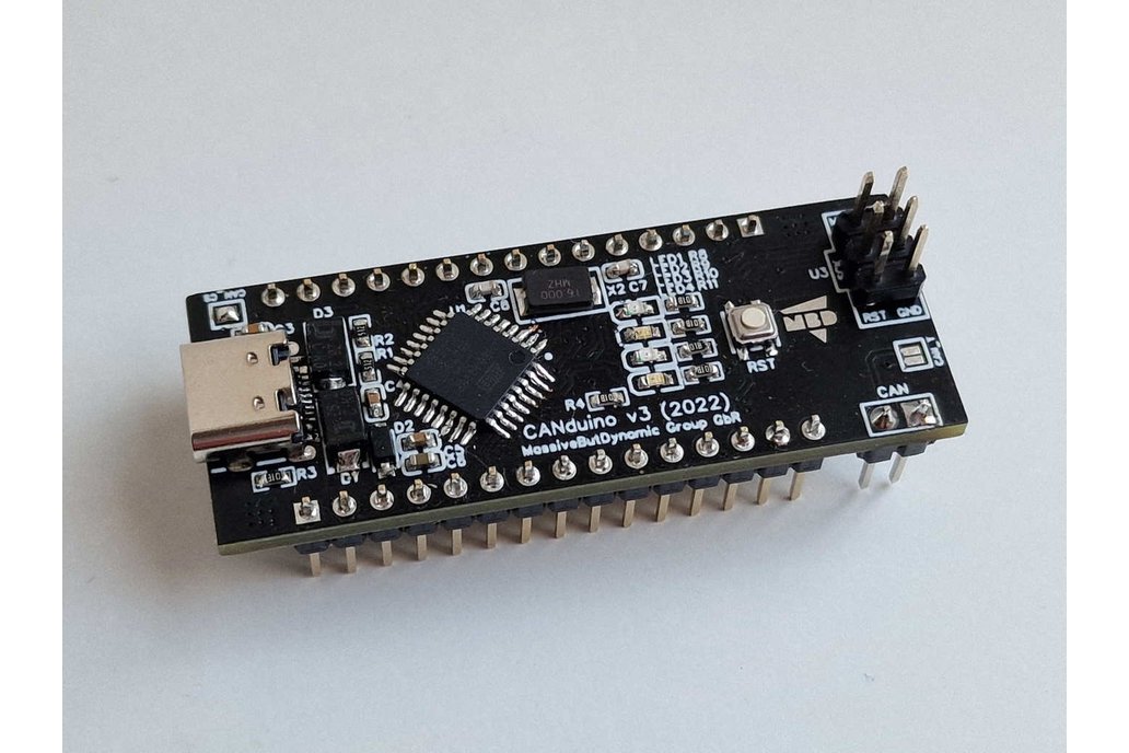 CANduino v3 - ATmega168PA with CAN-bus 1